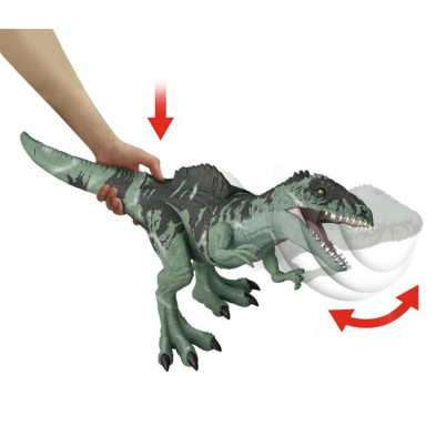 Dinosaurio interactivo Mattel Jurassic World Dominion Strike N' Roar