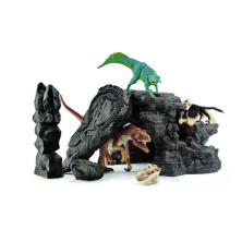 Set de juego Schleich dinosaurios con cueva