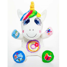 Muñeco Gusy Luz Unicornio Interactivo